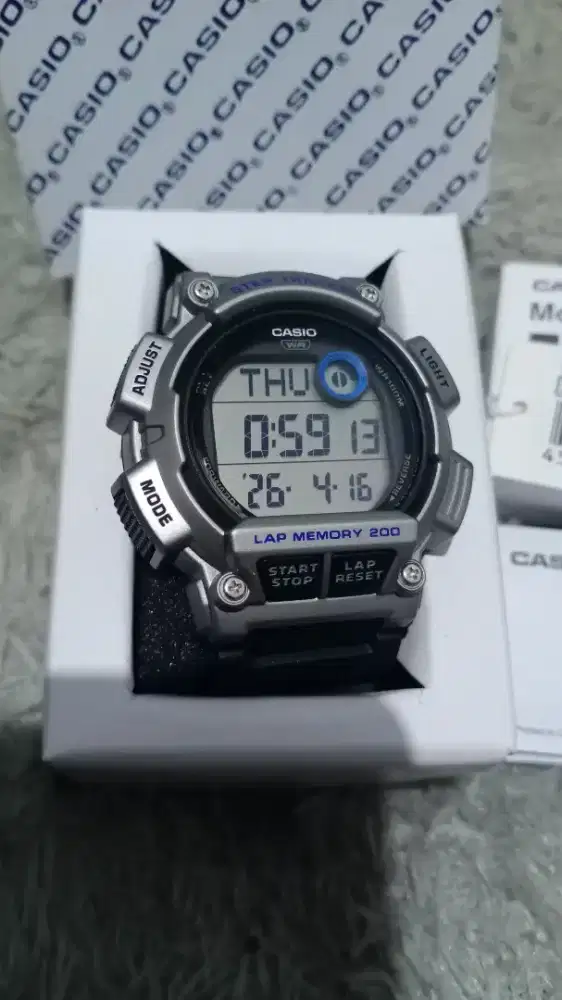 Casio Step tracker