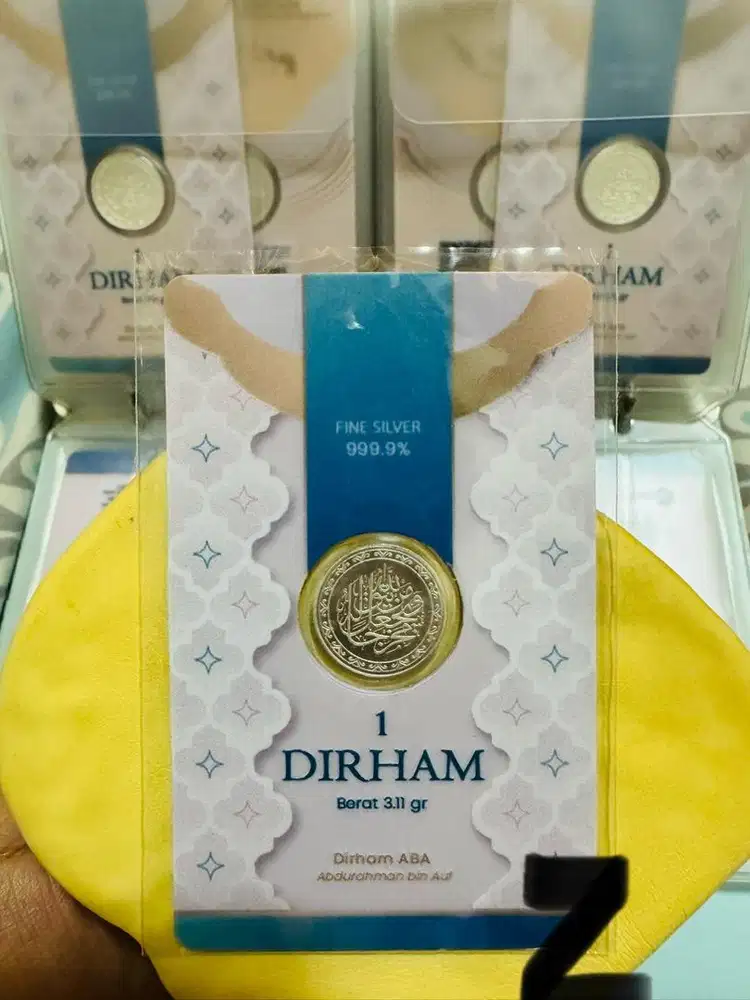 Silver/ Perak 1 DIRHAM 3.11gr