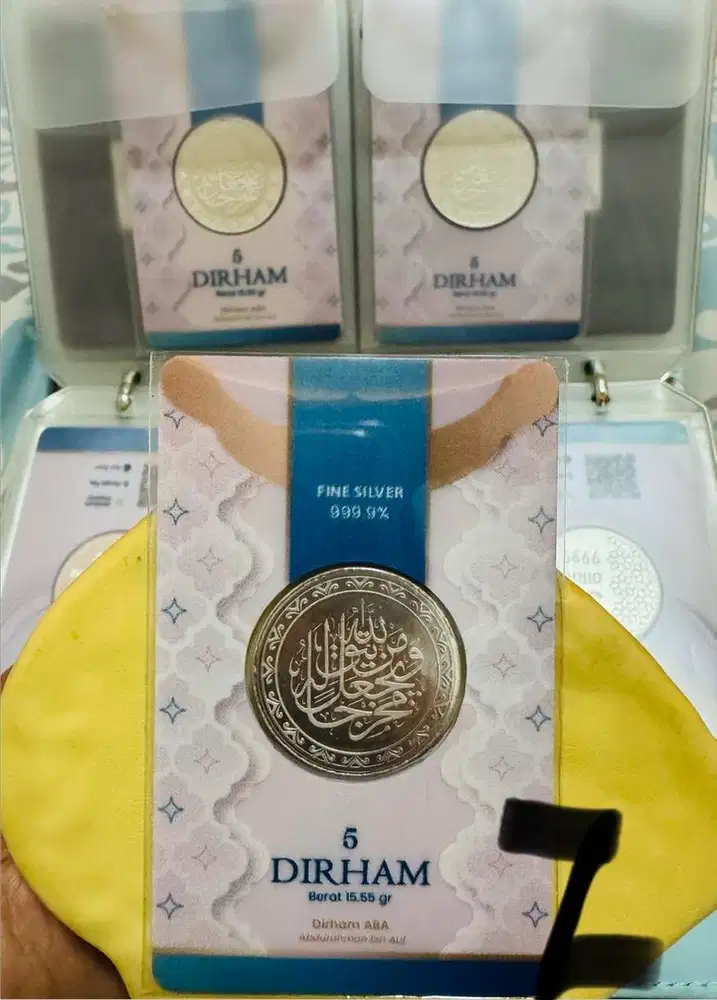 Silver/ Perak 5 DIRHAM 15.55gr