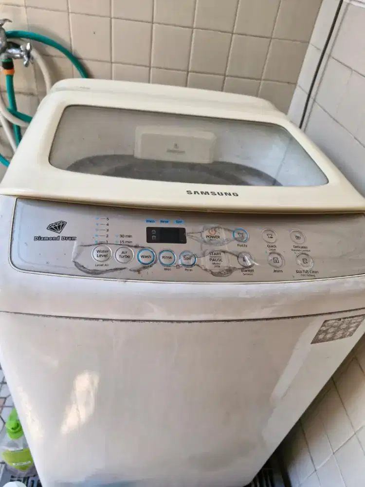 Mesin cuci otomatis samsung bukaan atas