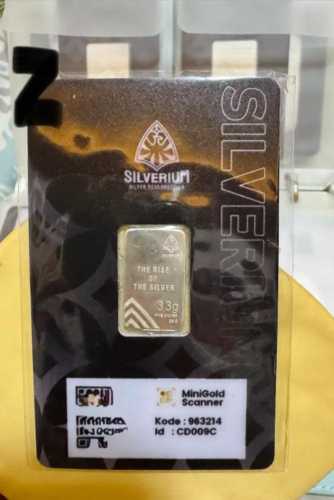 Silver/ Perak Silverium 3.3gr