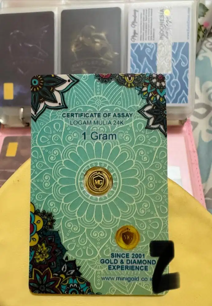 Logam Mulia minigold 1gr