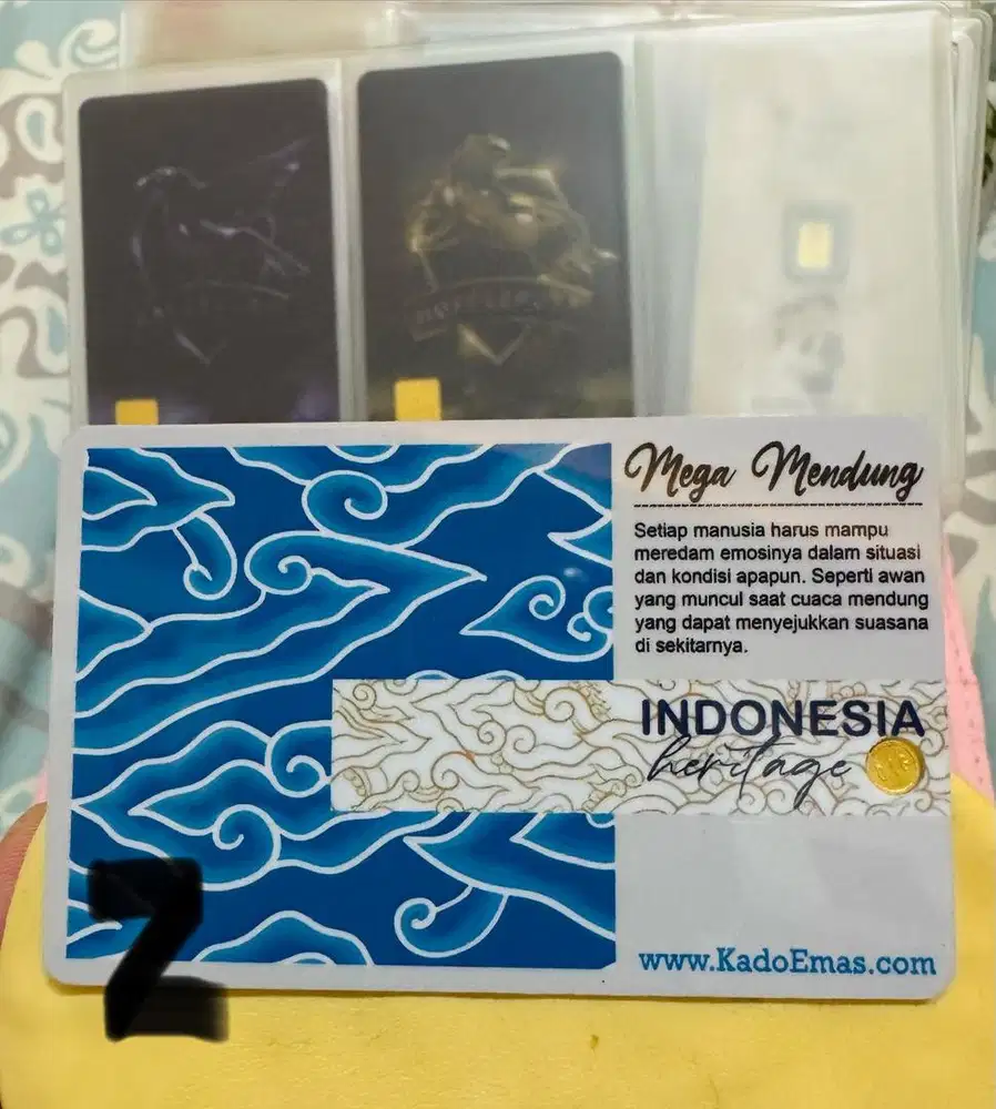 Logam Mulia gift series batik megamendung 0.1gr
