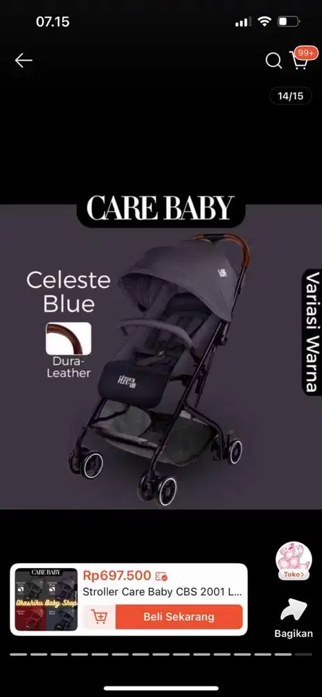 Stroller care baby