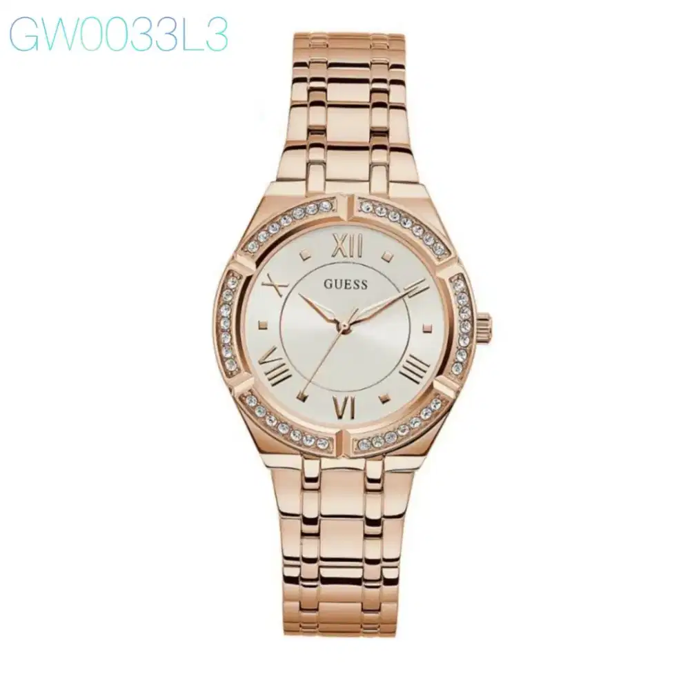Jam Tangan Wanita Guess GW0033L4 Analog Simple Elegan