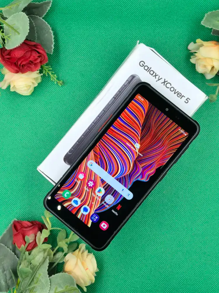 Samsung Xcover 5 64Gb Hitam Mulus Bagus