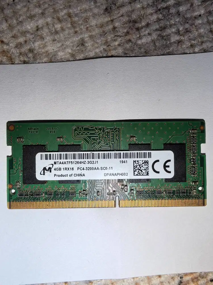 Ram laptop sodim ddr4