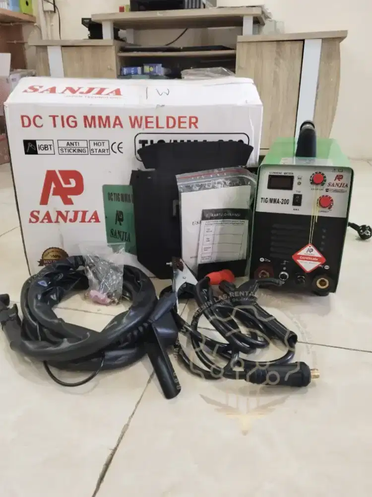 MESIN LAS TIG ARGON 250A 1 PHASE AP SANJIA MESIN LAS 250 AMPERE MMA