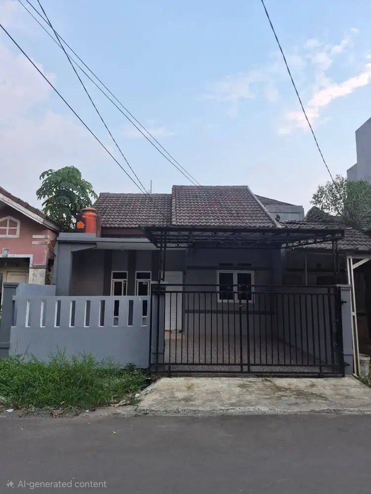 Rumah Griya Alam Sentul City Babakan Bogor, Akses Mudah & Siap Tinggal