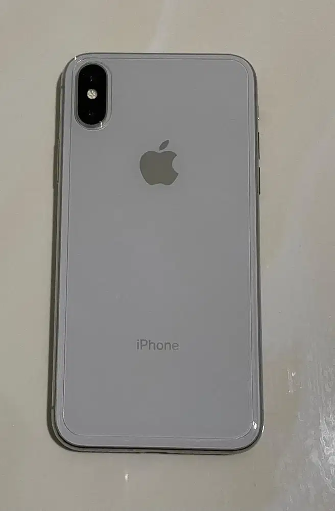 Iphone X 256gb White lengkap