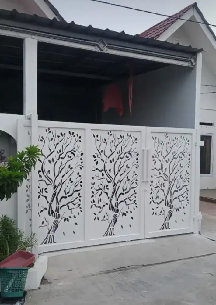 Pagar Cutting Laser Cantik