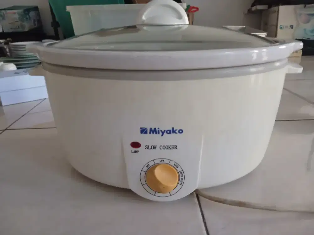 Slowcooker miyako 6 liter