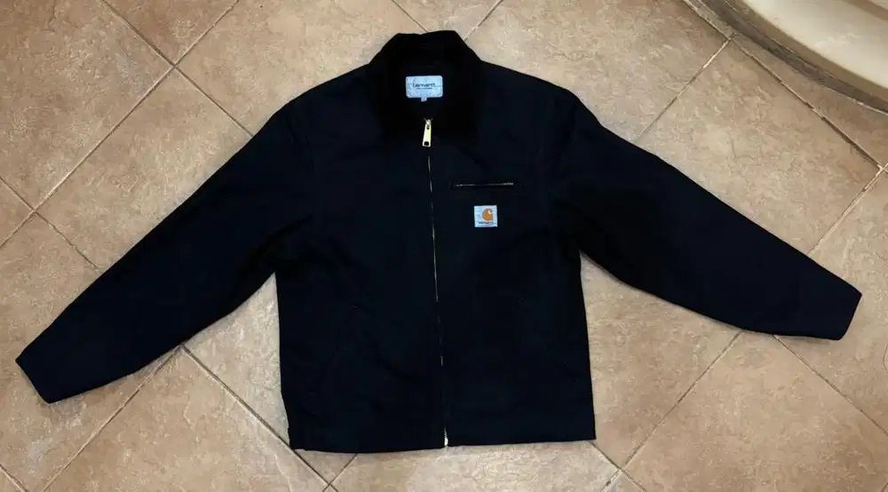 Carhatt WIP Detroit Jacket Summer size S black/black rinded