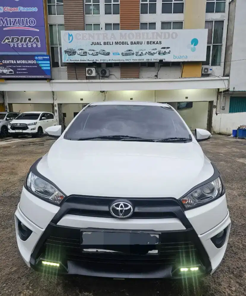 Yaris TRD 1.5 matic 2016 putih dp 22 jt