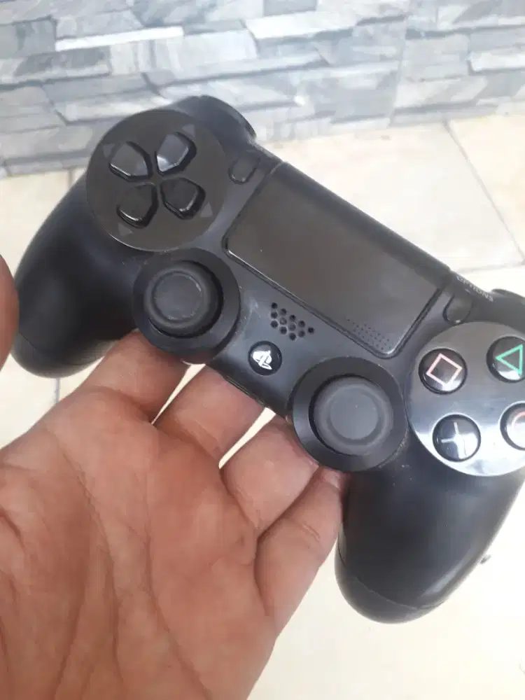 Stik PS4 ori mesin light bar normal poris cipondoh