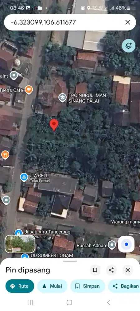 Tanah Dekat Kopi Klotok BSD