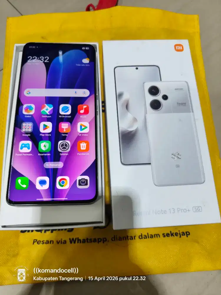 Xiaomi note13pro plus.ram12/215