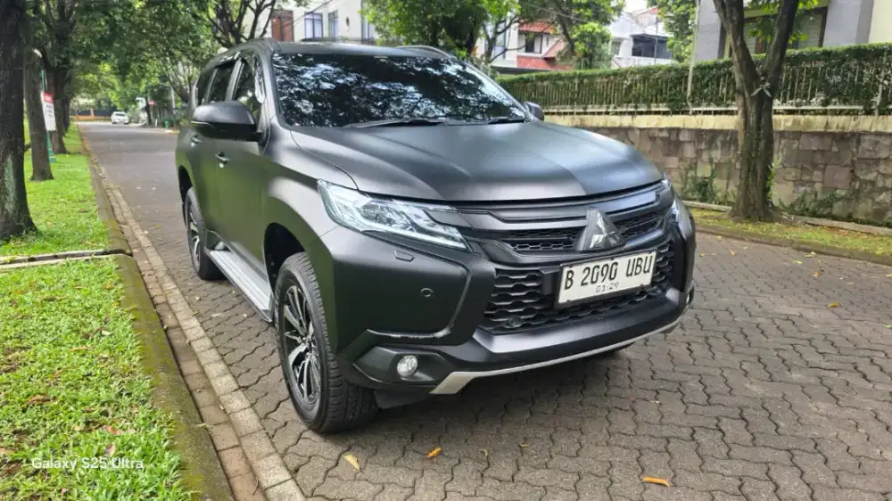 Pajero Sport 2.5 Dakar matic diesel 2018 odo asli 73rb km record ori