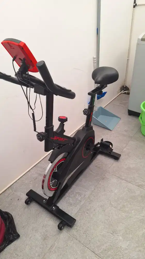 Spining bike bagus dijual murah