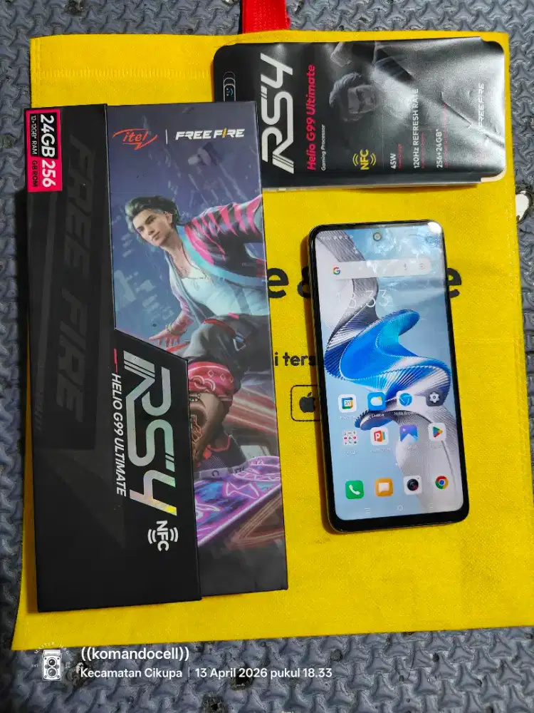 Itel RS 4 ram12/256gb