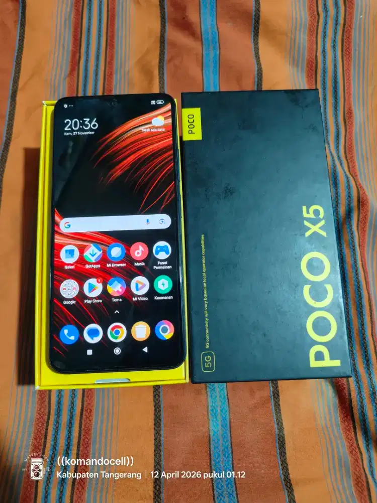 Xiaomi Poco x5.5G ram8/128gb