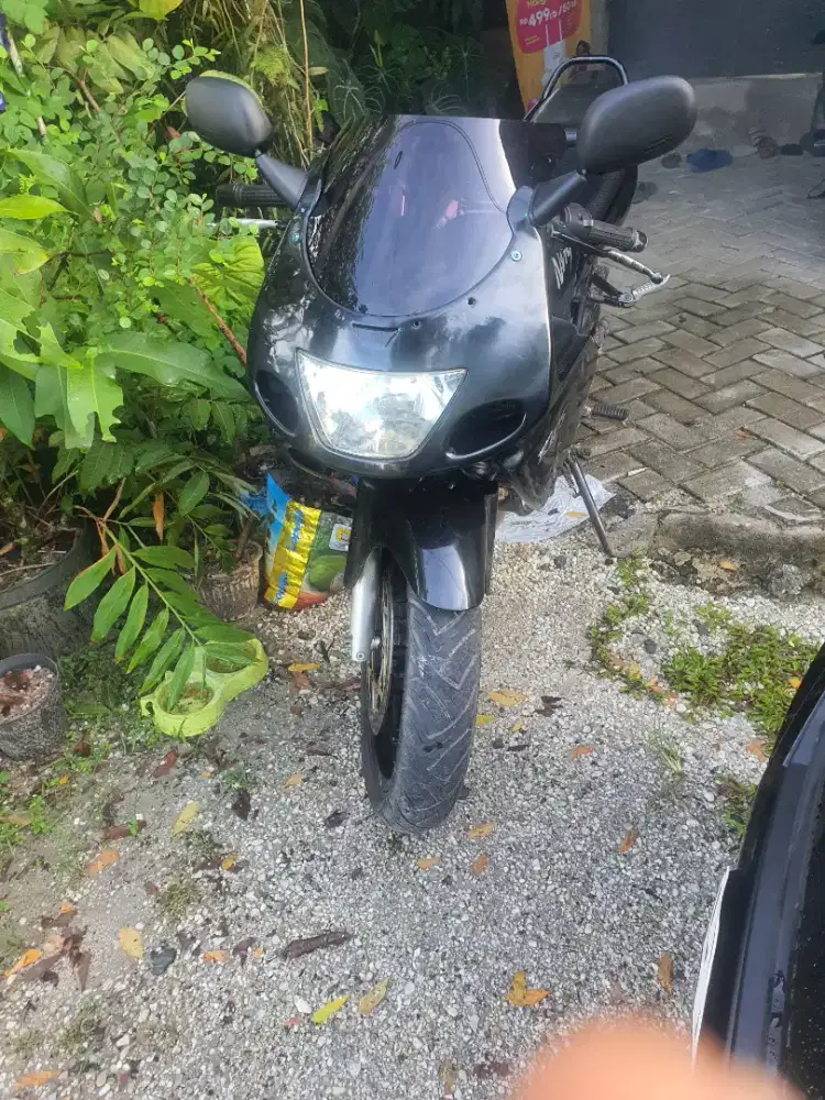 NINJA RR OLD 150CC HITAM