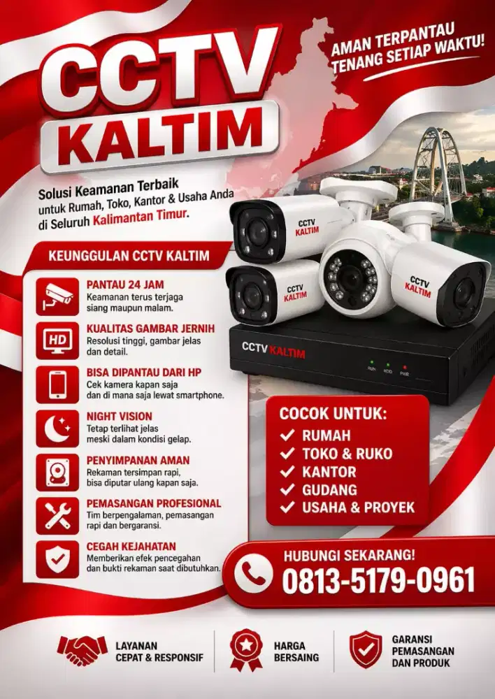 CAMERA CCTV 2MP KUALITAS JERNIH HD BERWARNA
