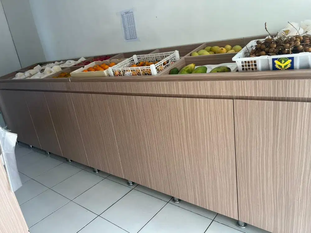 Dijual Rak Buah Kualitas Tinggi Baru Pakai Sebulan
