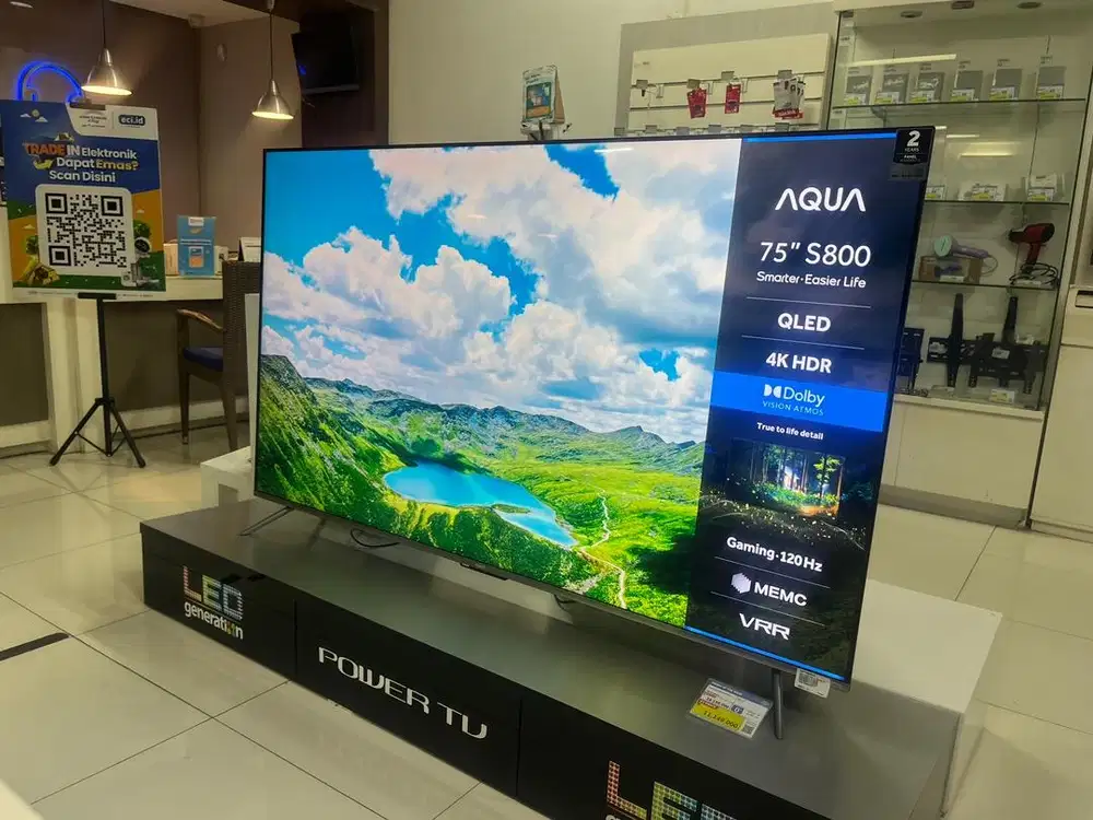 Tv aqua 75 inch