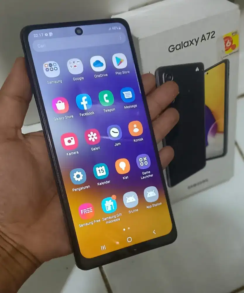 Samsung A72 Fulset Ram 8