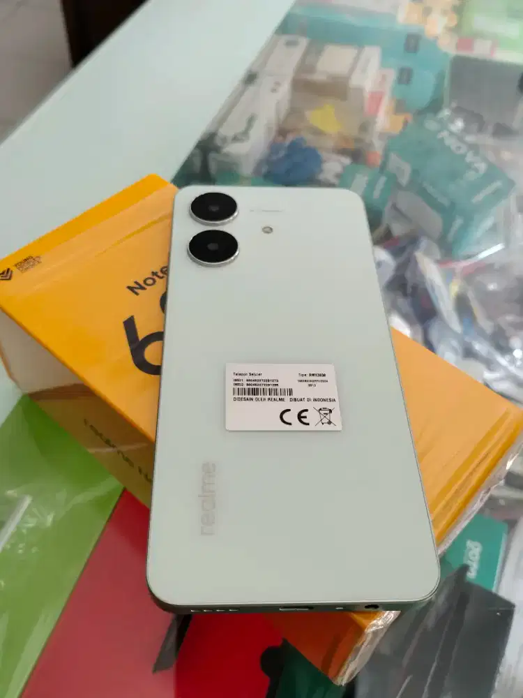 Realme note 60 full set original 4/64gb