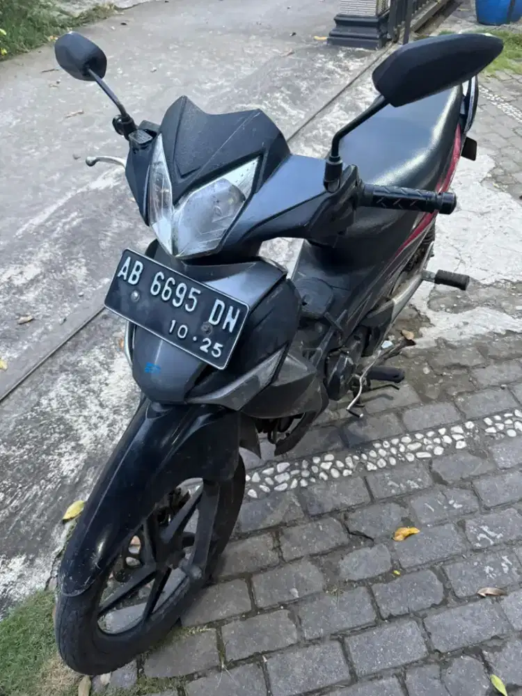 Supra 125 double cakram THN 2010 plat AB sleman
