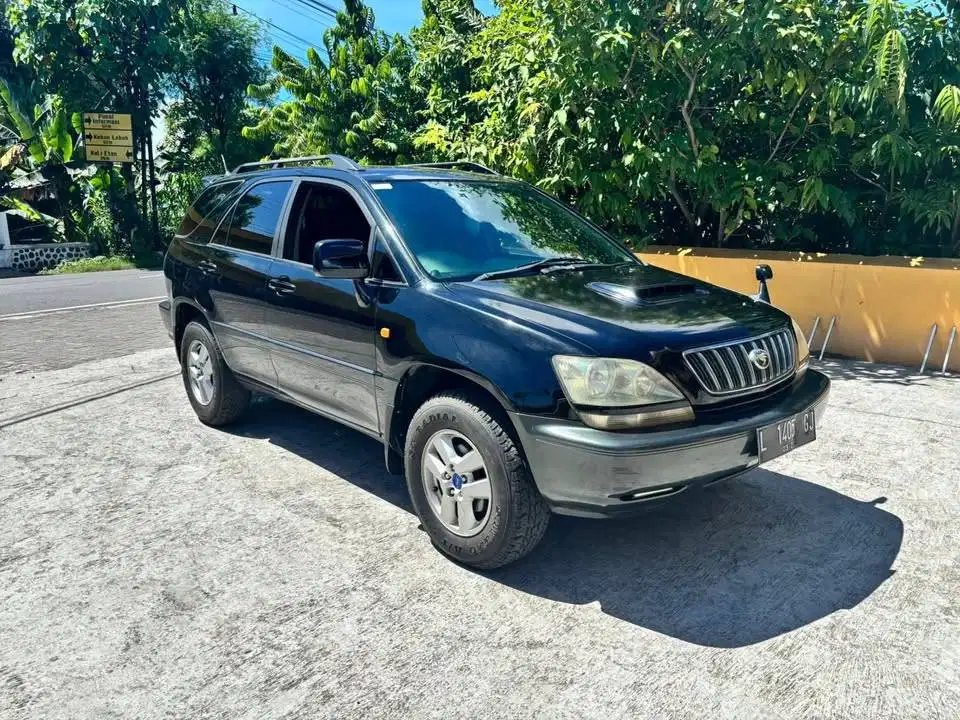Toyota Harrier 3.0 2001 plat L mujiono mobil bekas sekoto kediri