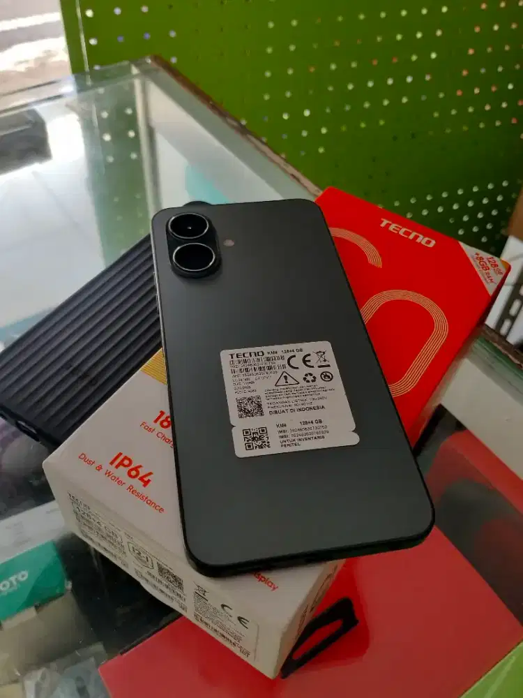 Tecno spark GO2 ram 4+2/128gb like new full set orl mulus no minus