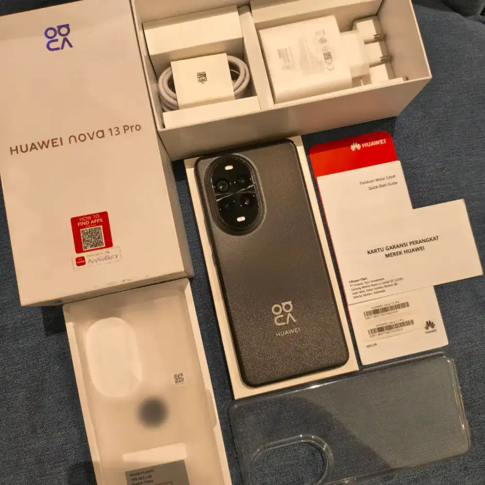 Huawei Nova 13 Pro 12/512GB Black Garansi Resmi Januari 2027