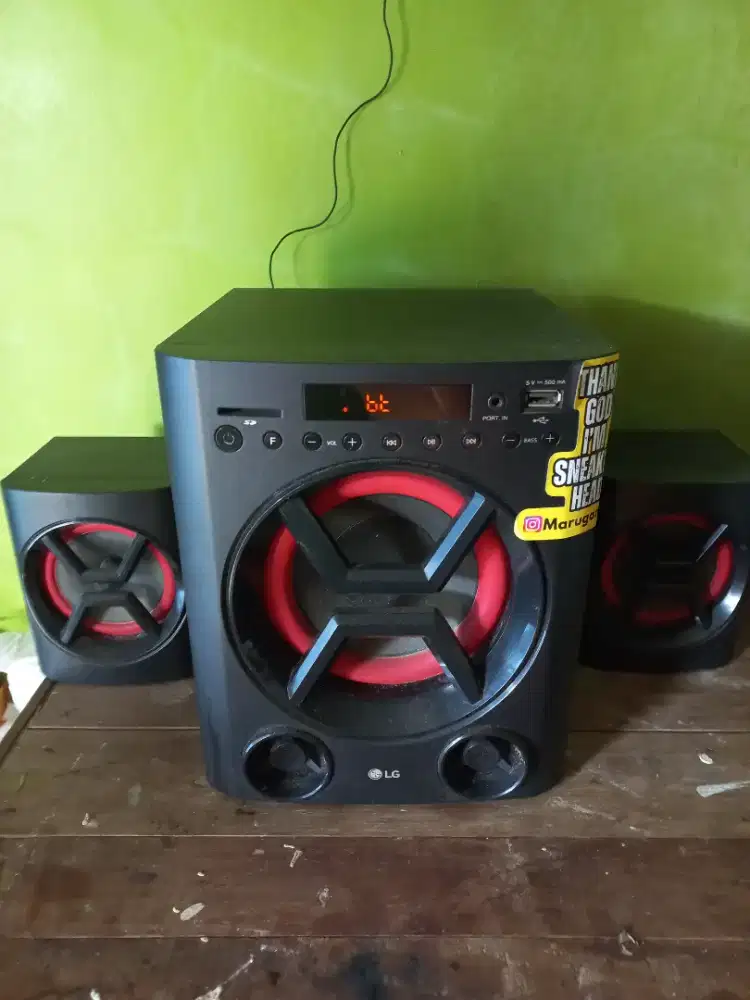 Lg X Boom Suara jozz