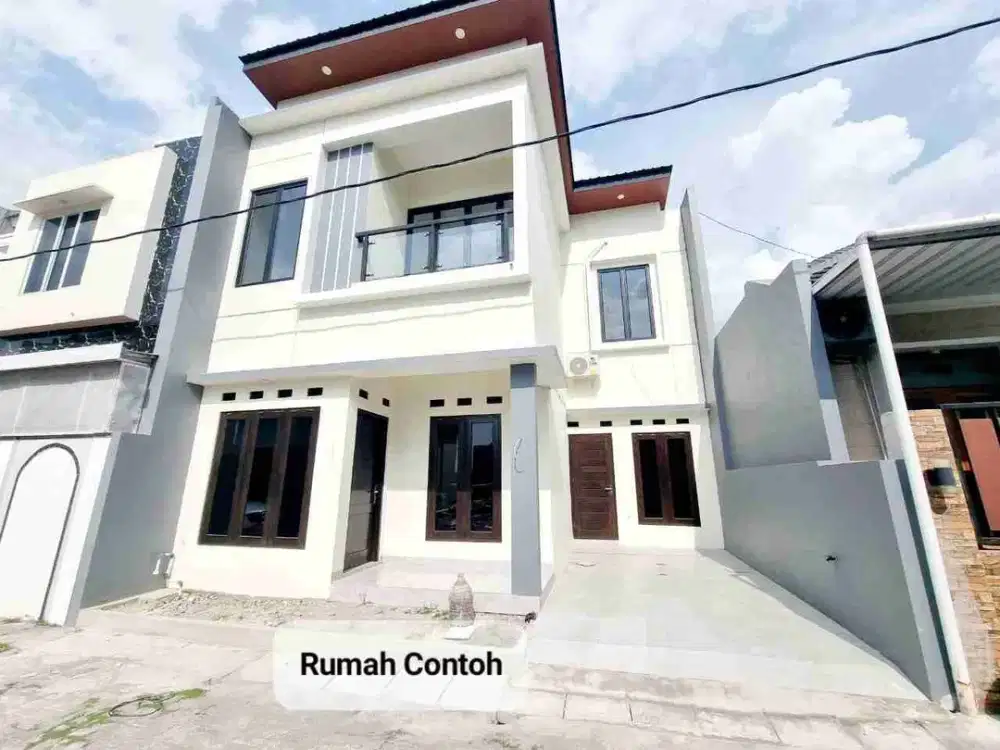 Rumah Baru Minimalis 2 Lt Pesan Bangun Di Colomadu
