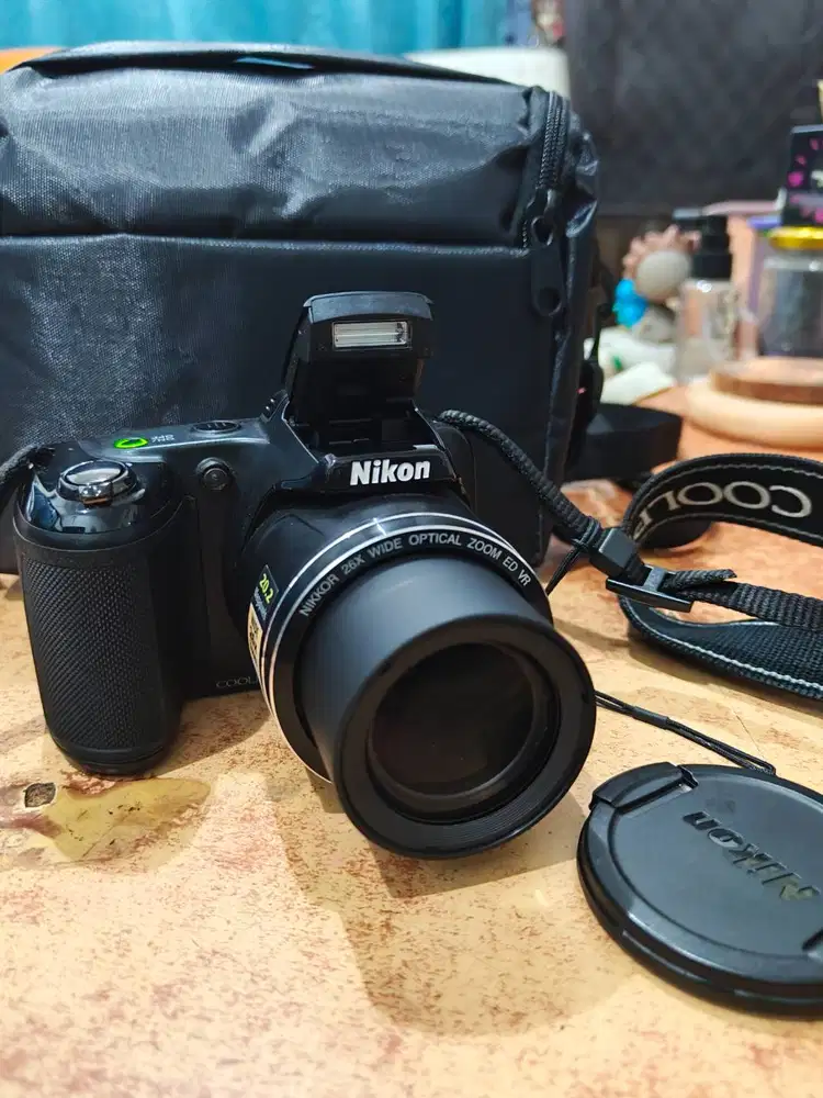 Kamera Digital Semi Pro Nikon Coolpix L330 Mulus Like New Normal Gan