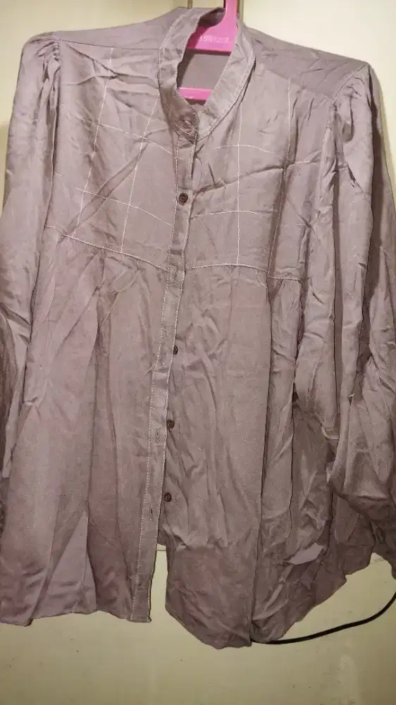 Baju tunik dan kemeja bahan adem banget