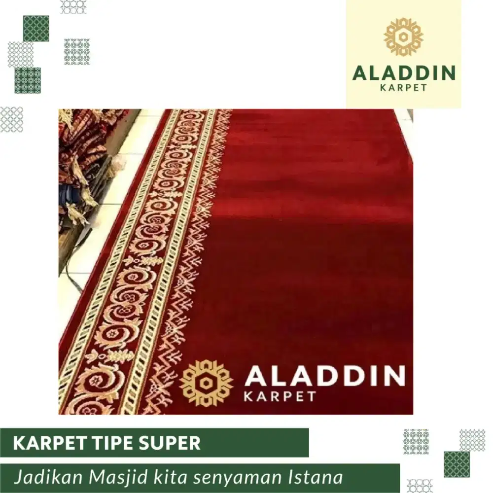 Jual karpet masjid tebal murah permeter