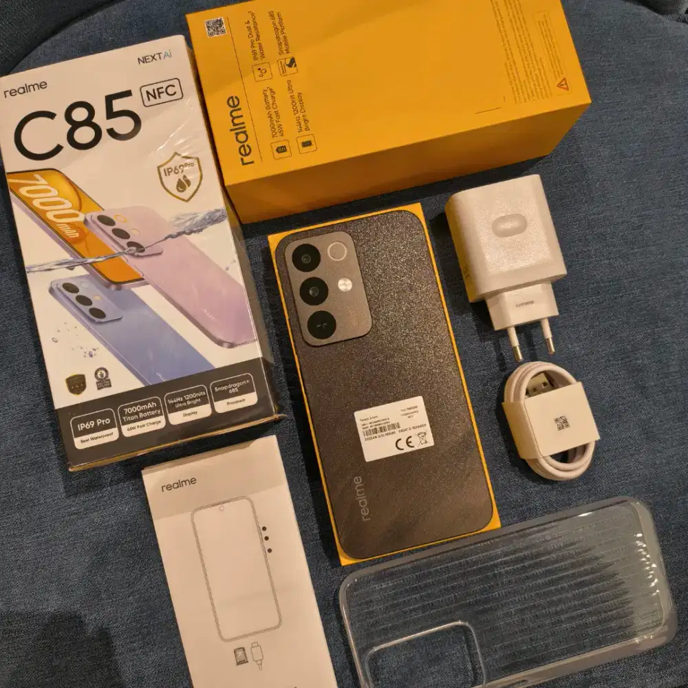 Realme C85 NFC 8/128GB Brown Garansi Resmi Indonesia Februari 2027