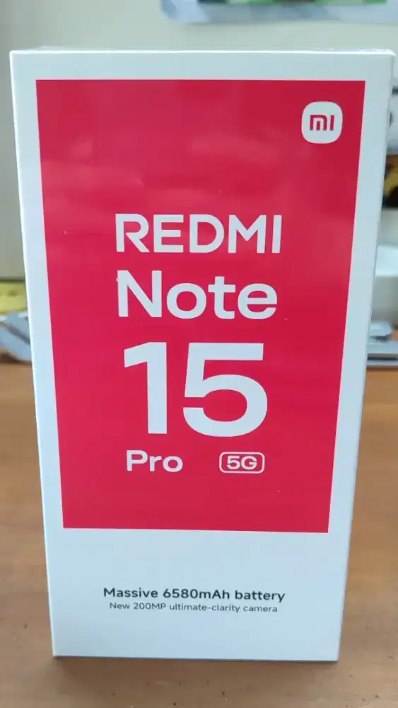 Xiaomi redmi note 15 pro 5g baru