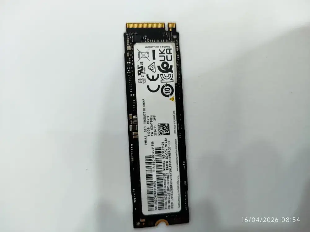 jual ssd samsung lepasan laptop masih baru