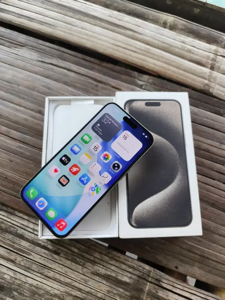 Ip 15 promax 256gb iBox fullset