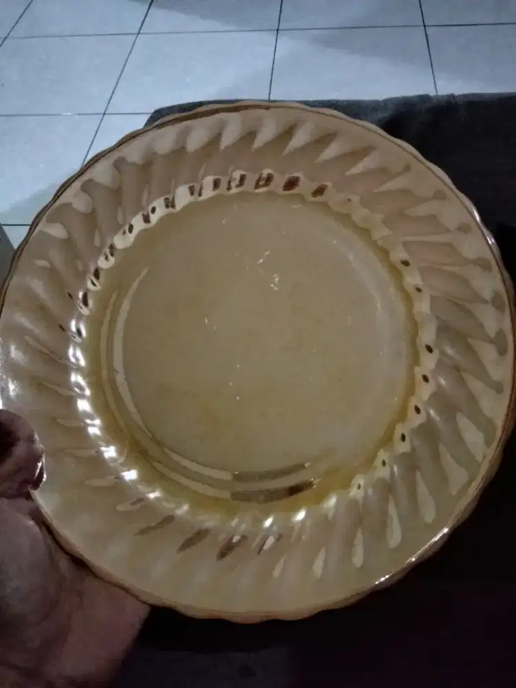 Piring.vintage archor hocking fire king ciomas bogor