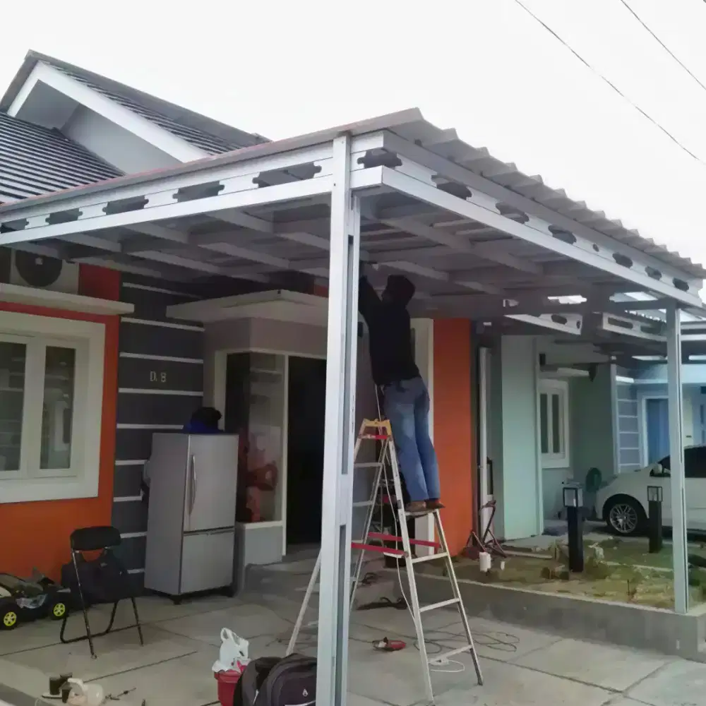 Jasa pasang kanopi baja ringan