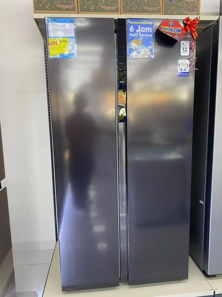 KULKAS SET BY SET MIDEA 558L INVERTER PROMO HOMECREDIT