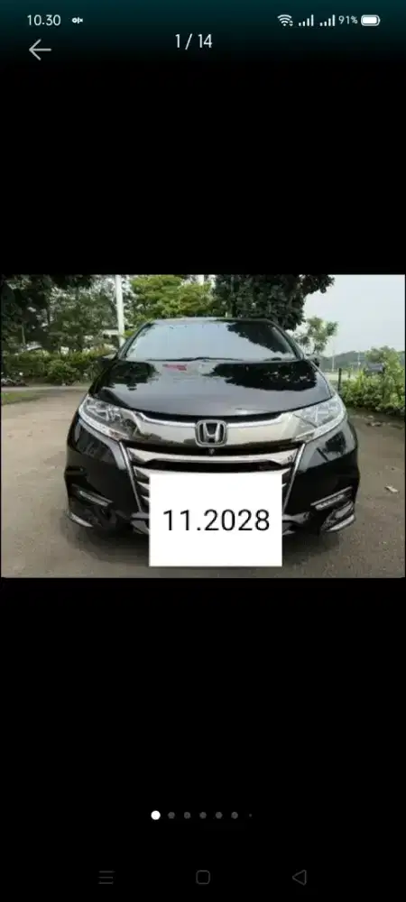 Honda Odyssey 2.4E CVT thn 2020