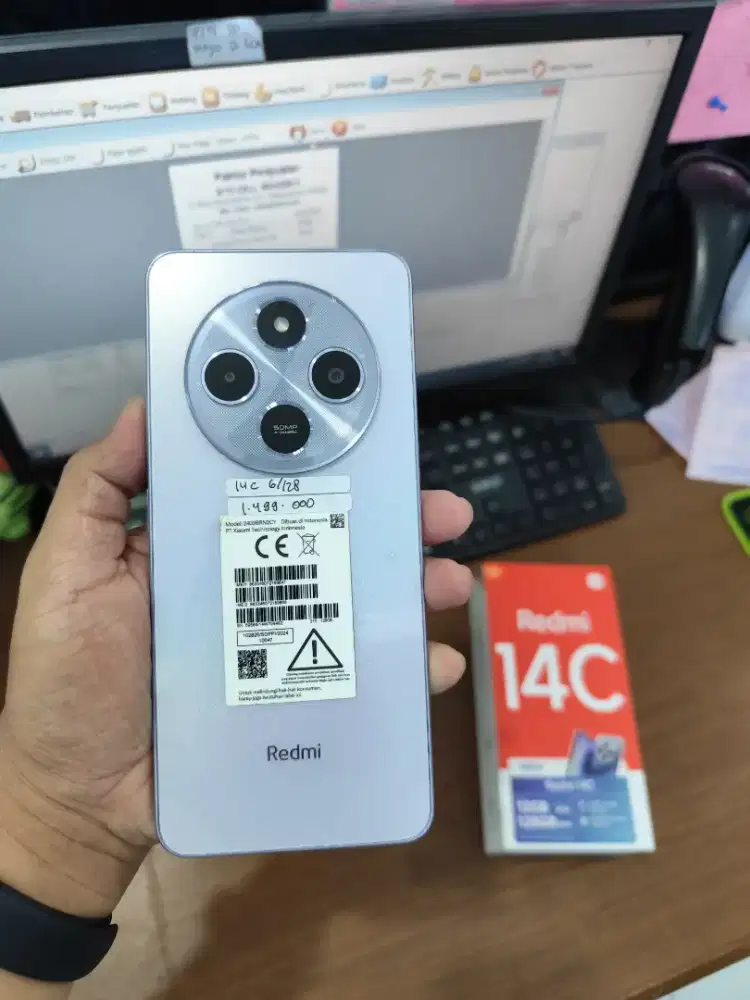 Hp redmi 14c ram 6/128