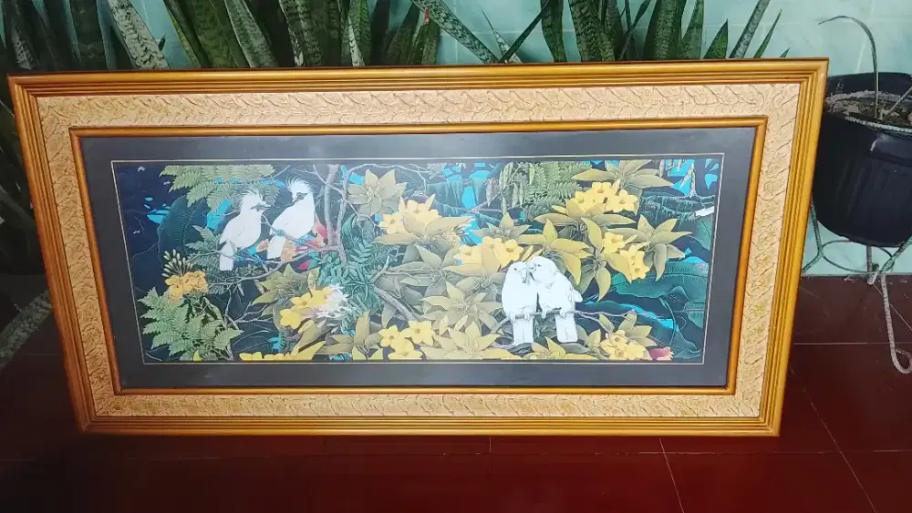 Lukisan burung tingalan kakek